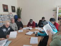 В сельской библиотеке села Благодатного состоялось первое ВВОДНОЕ  занятие по изучению Библии